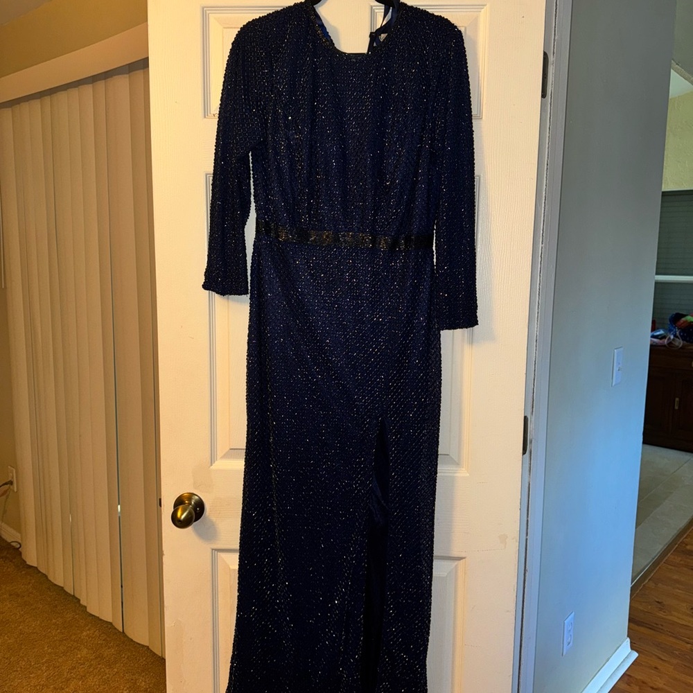 Mac Duggal Blue Gown
